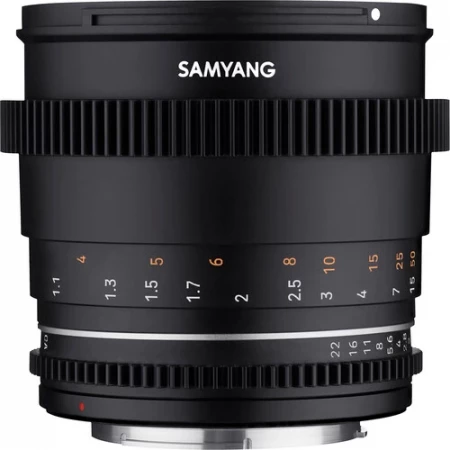 Samyang 85mm T1.5 VDSLR MK2 Lens for Fuji X Mount (APS-C)